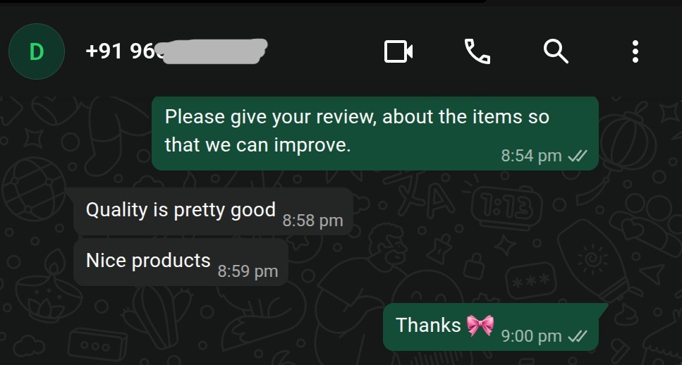 Customer Review 5
